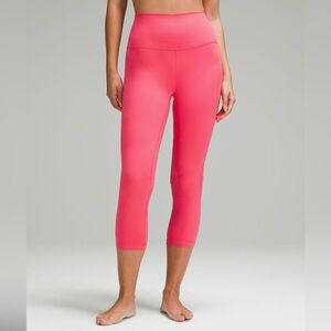 Lululemon Align High-rise Crop Glaze Pink Size 16